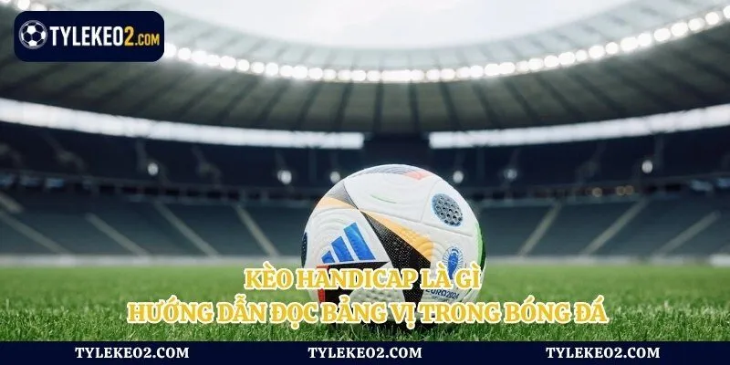 Kèo Handicap Là Gì - Hướng Dẫn Đọc Bảng Vị Trong Bóng Đá