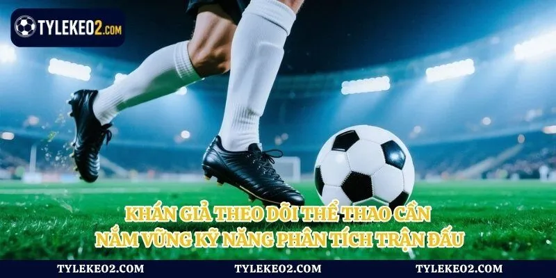 Khán giả theo dõi thể thao cần nắm vững kỹ năng phân tích trận đấu